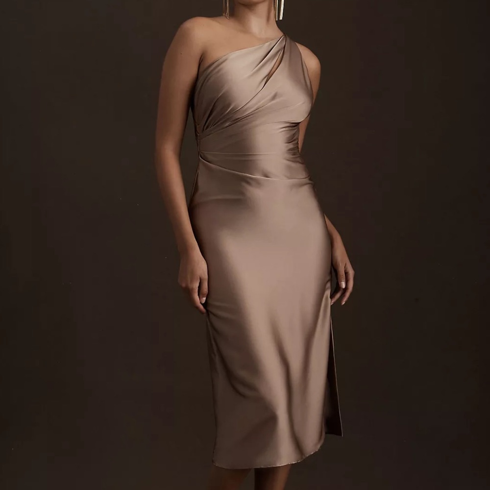 Anthropologie - BHLDN by Carly Cushnie Adella One-Shoulder Dress